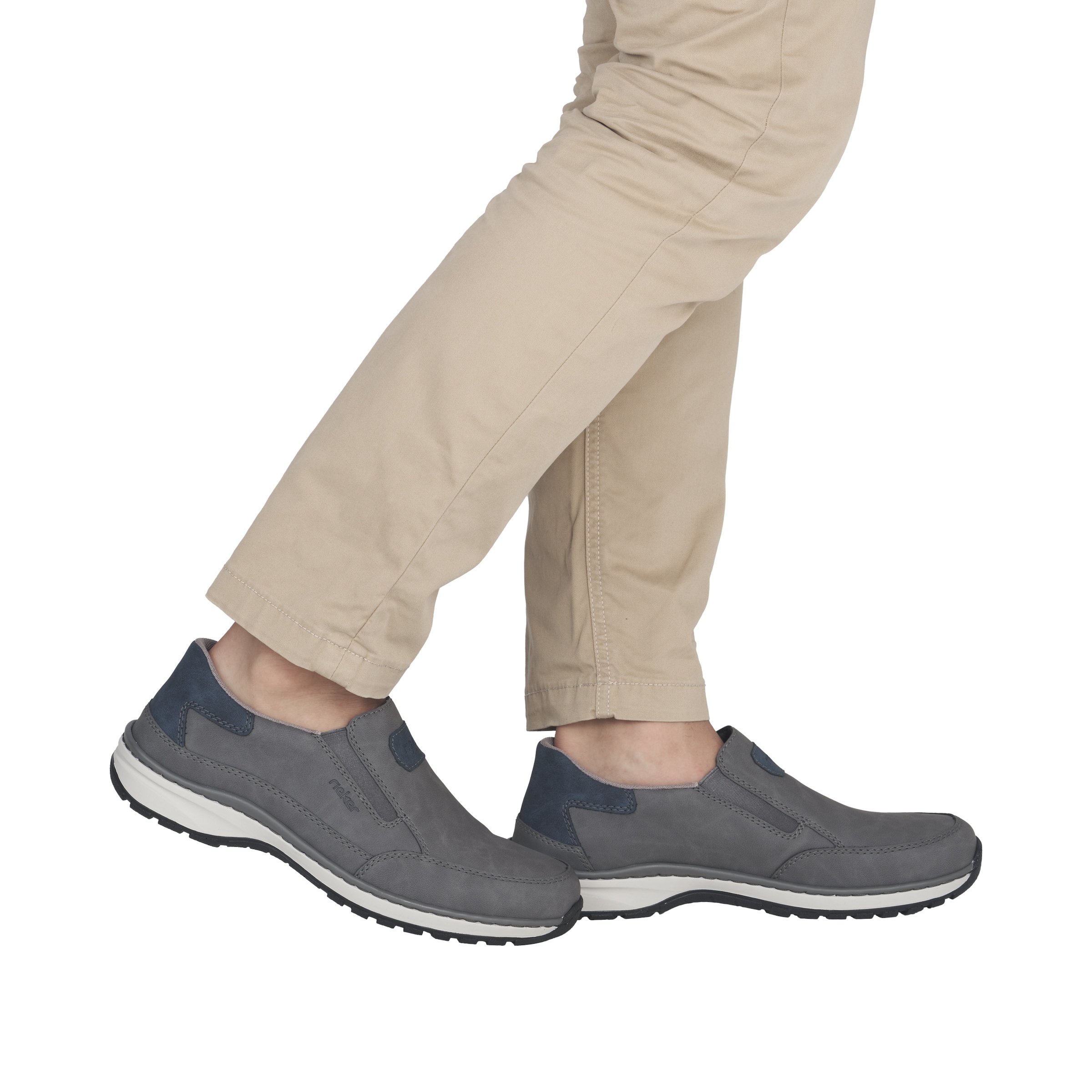 Rieker Slipper in Grau