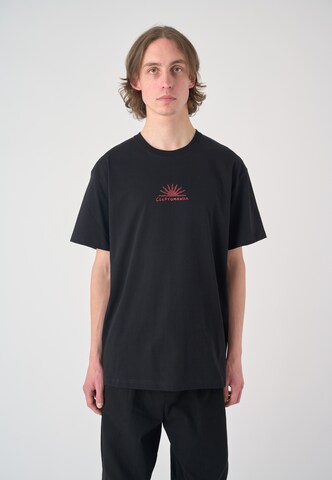 Cleptomanicx Shirt 'Ancient Secrets' in Black: front