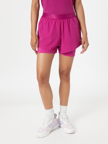 FILA Regular Sportshorts 'RACINE' in Lila: predná strana