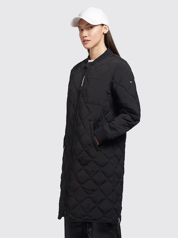 khujo Between-Seasons Coat in Black