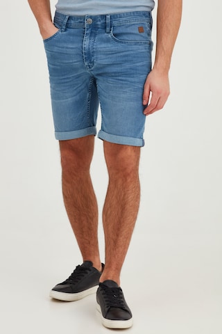 BLEND Slimfit Shorts 'BENDIGO' in Blau: predná strana