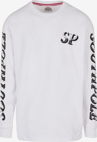 SOUTHPOLE Shirt in White: front