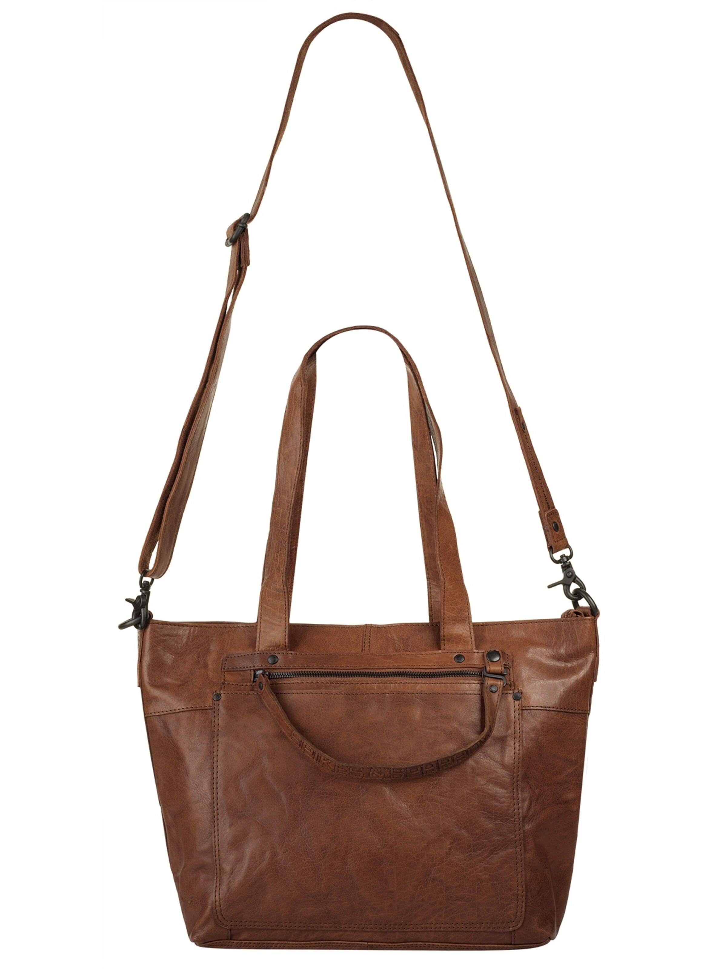 Cabas Spikes & Sparrow en marron
