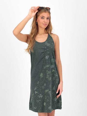 Alife and Kickin Summer Dress 'CameronAK' in Green: front