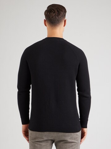 SELECTED Pullover 'SLHBORA' in Schwarz