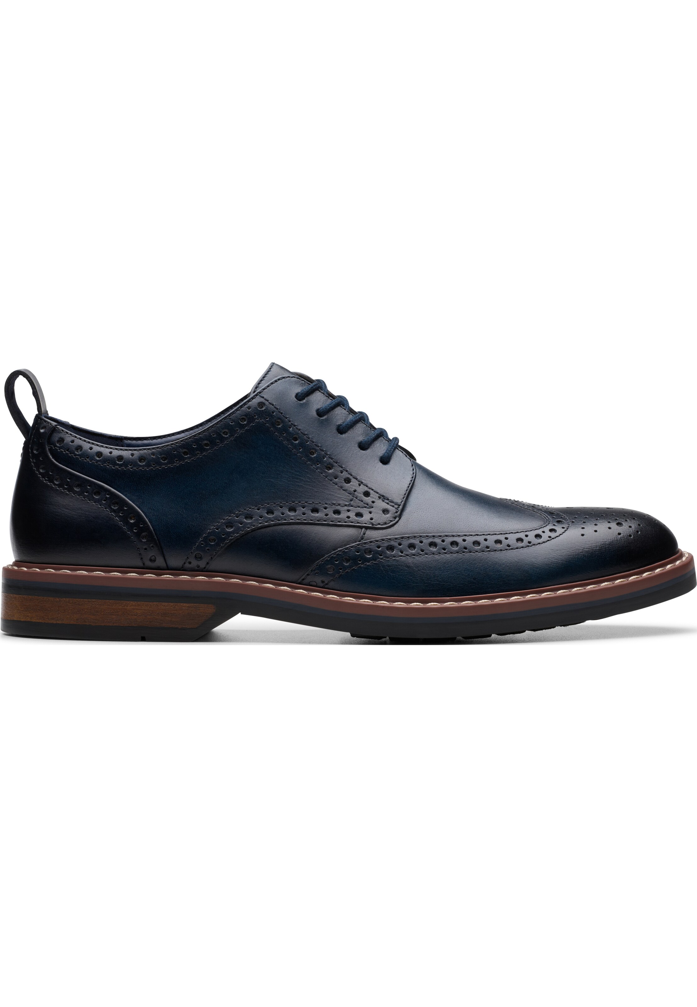 CLARKS Lace-up shoe 'Aldwin Limit' in Blue