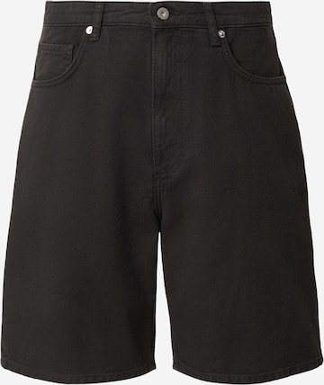 melns NORSE PROJECTS Vaļīgs piegriezums Džinsi 'Korshavn': no priekšpuses