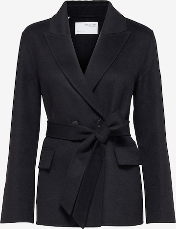 SELECTED FEMME Between-Season Jacket 'TARA' in Black: front