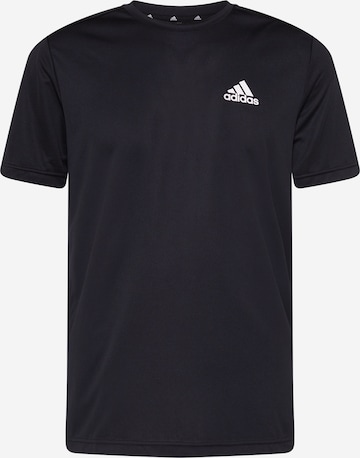 ADIDAS SPORTSWEAR Sportshirt 'Aeroready Designed To Move' in Schwarz: predná strana