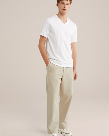 T-Shirt WE Fashion en blanc