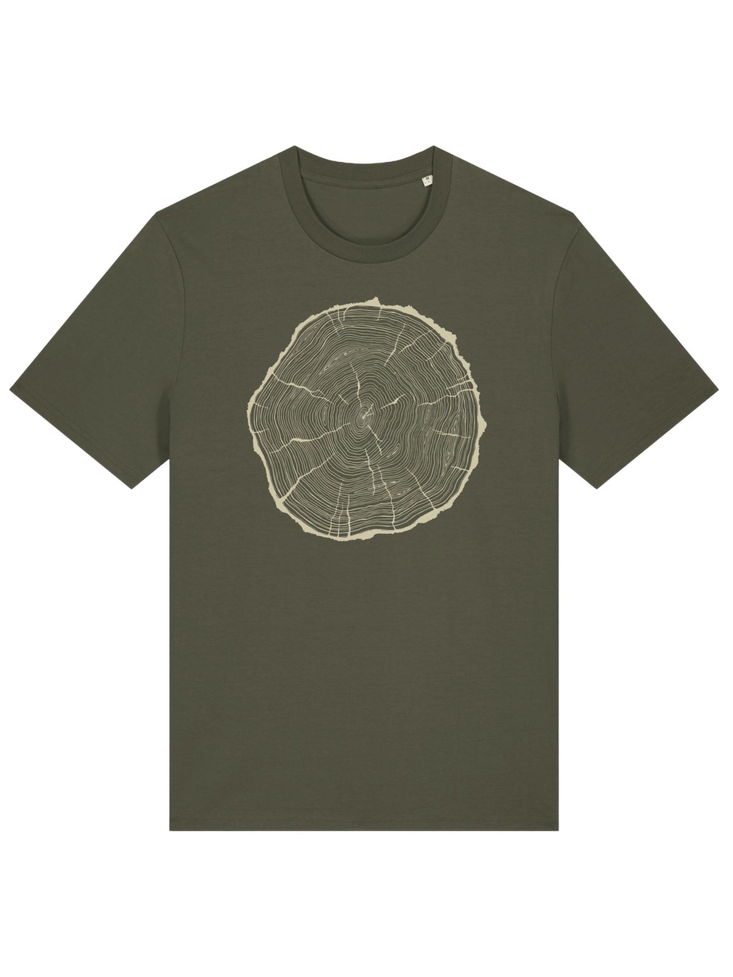 Life-Tree Shirt 'Fairwear Bigslice' in Green: front