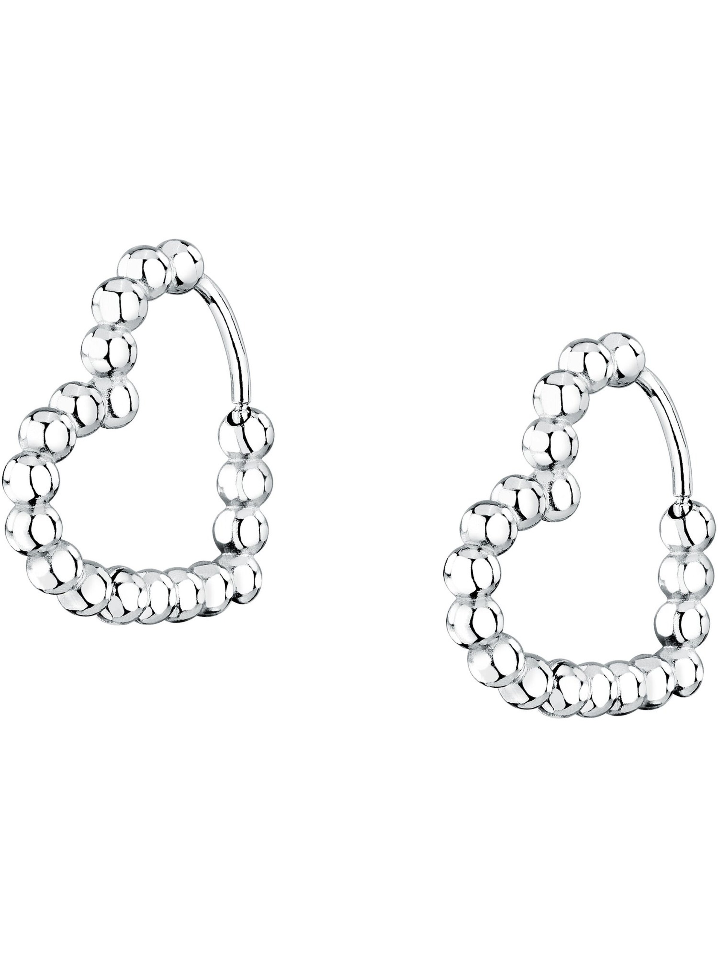 La Petite Story Ohrringe in Silber: Vorderseite