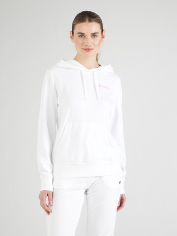 Champion Authentic Athletic Apparel Sweatshirt in White: front