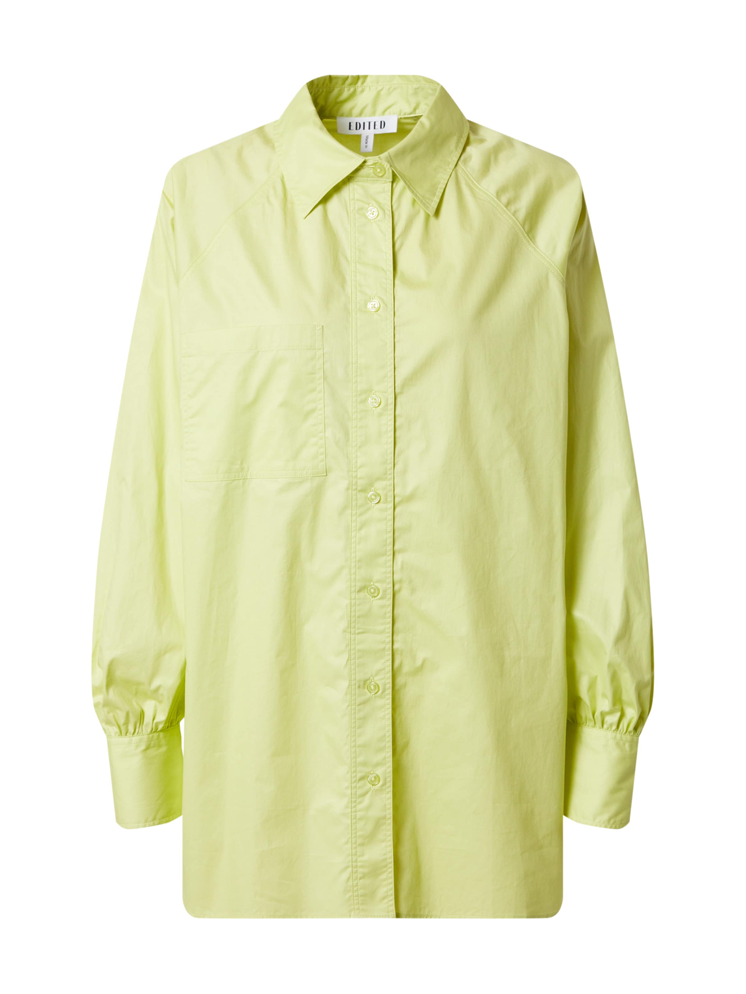 EDITED Bluse 'GIANNI' in Grün: Vorderseite