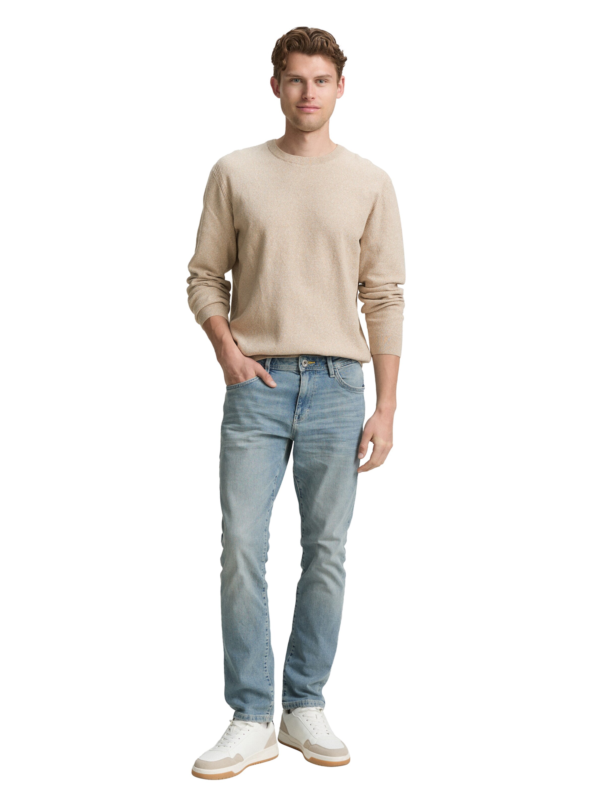 TOM TAILOR Sweater in Beige