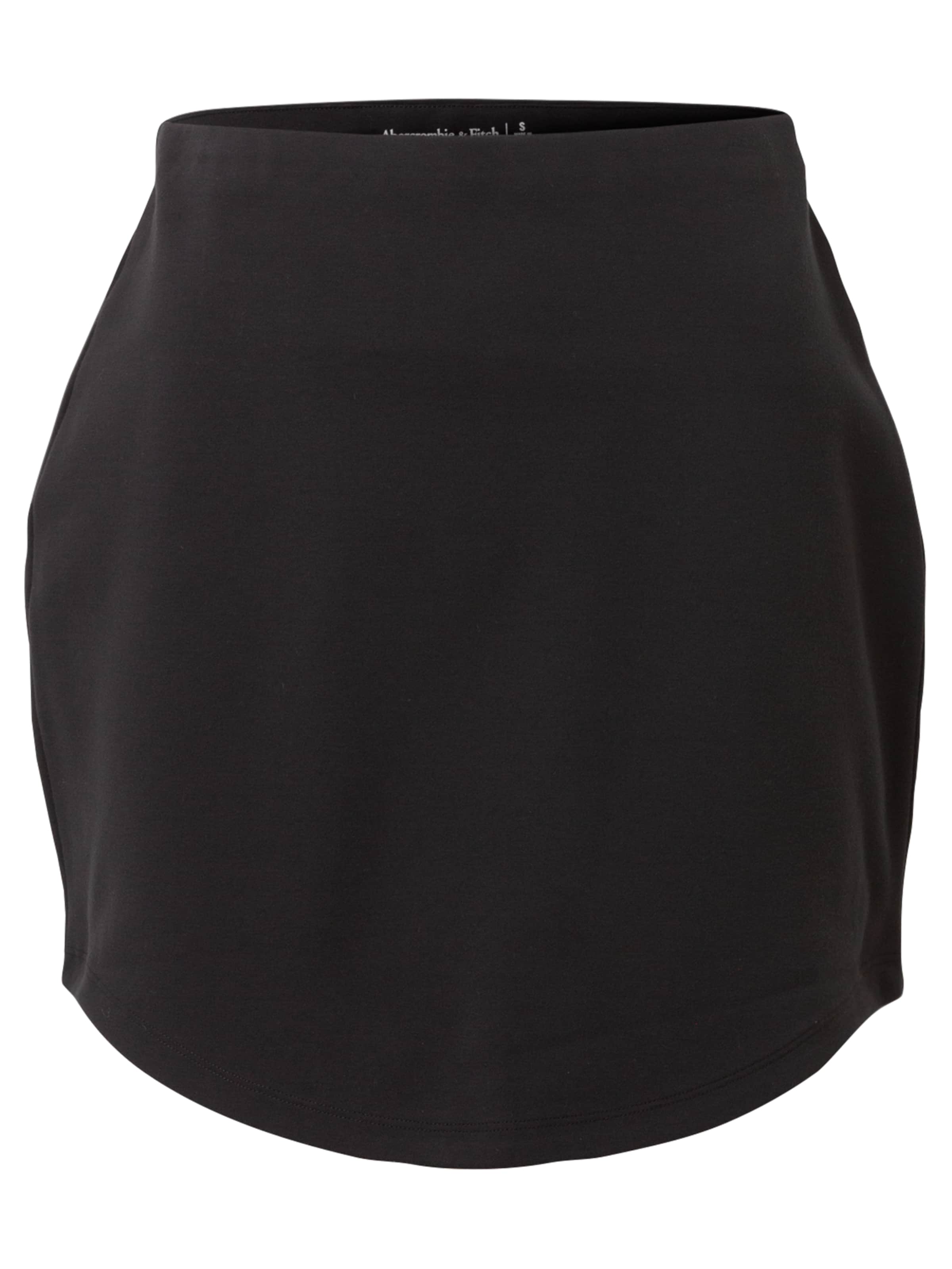 Abercrombie & Fitch Sukně – černá: přední strana