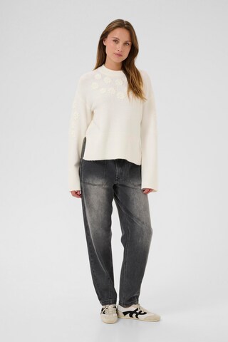 Kaffe Pullover in Weiß