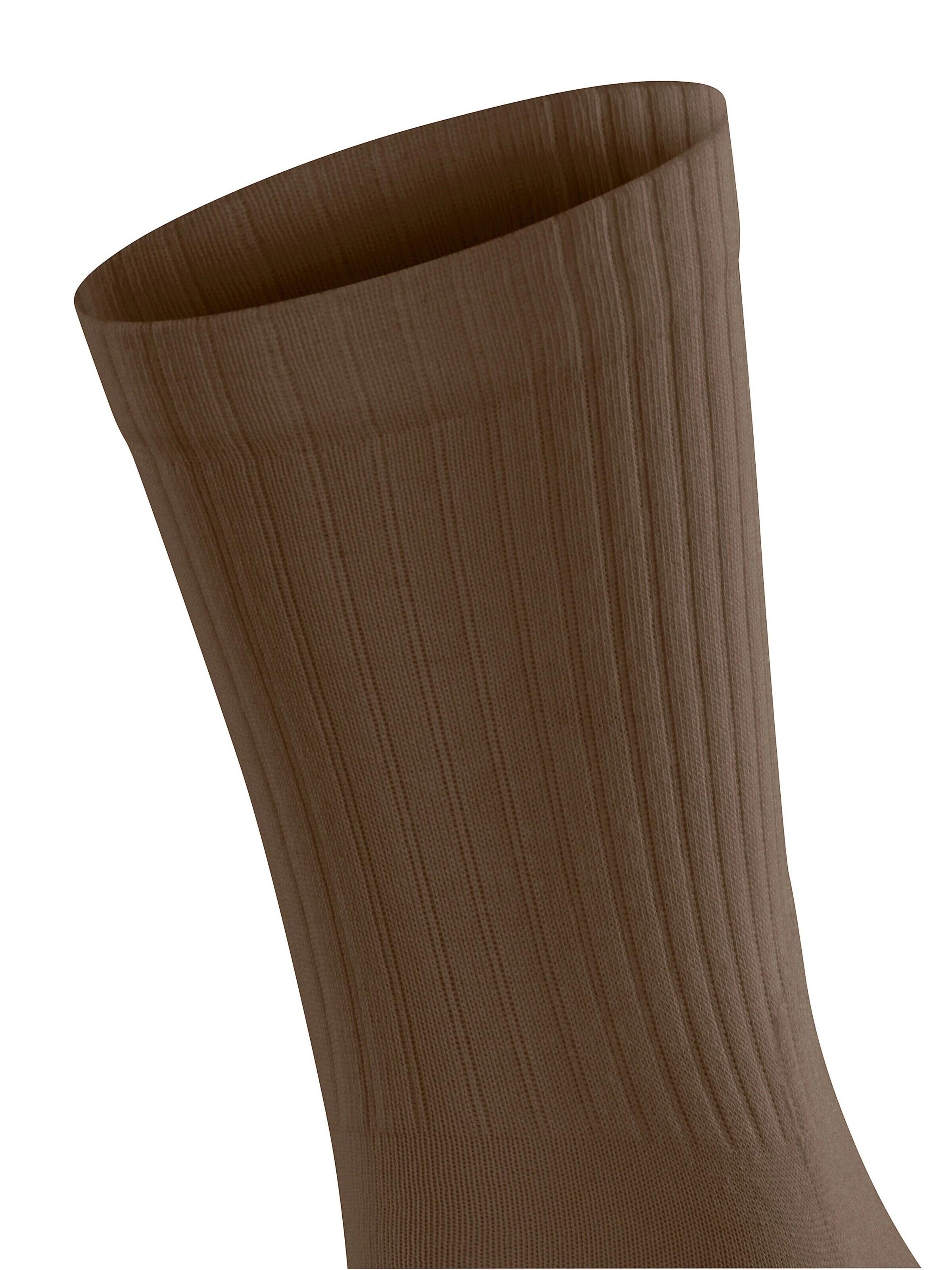 FALKE Socken 'Run Rib Crew'‌‌‌‌‌‌‌ in Braun