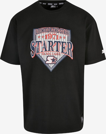 Starter Black Label T-Shirt in Schwarz: predná strana