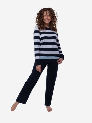 Ammann Pajama 'Night & Home' in Blue