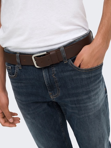 Regular Jean Only & Sons en bleu