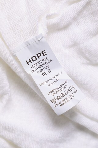 HOPE Top & Shirt in S in White