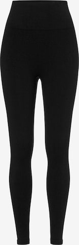 Leggings Les Lunes en noir : devant