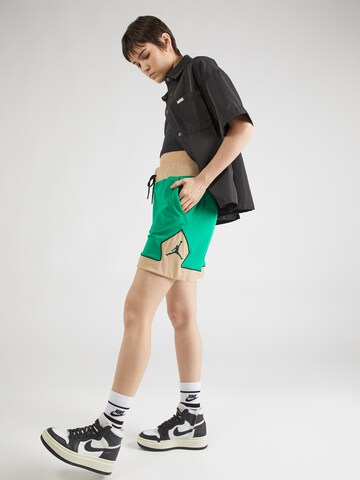 Jordan Štandardný strih Športové nohavice - Zelená