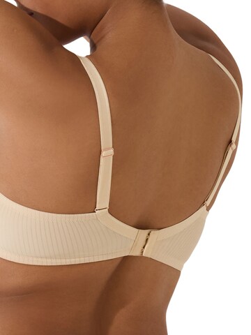 Lisca T-shirt Bra 'Laura' in Beige