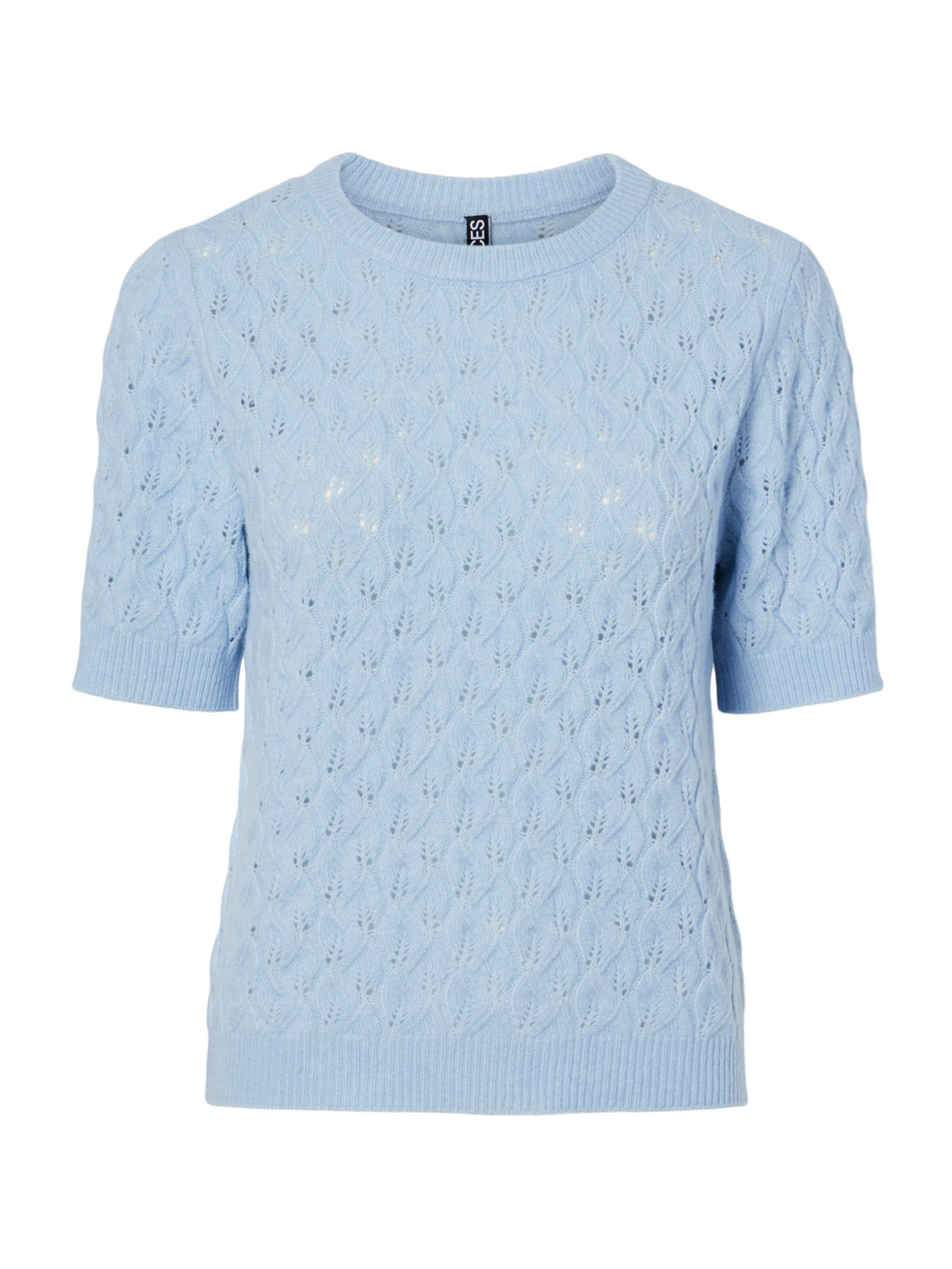 PIECES Sweter 'PCLELOU' w kolorze niebieski: przód