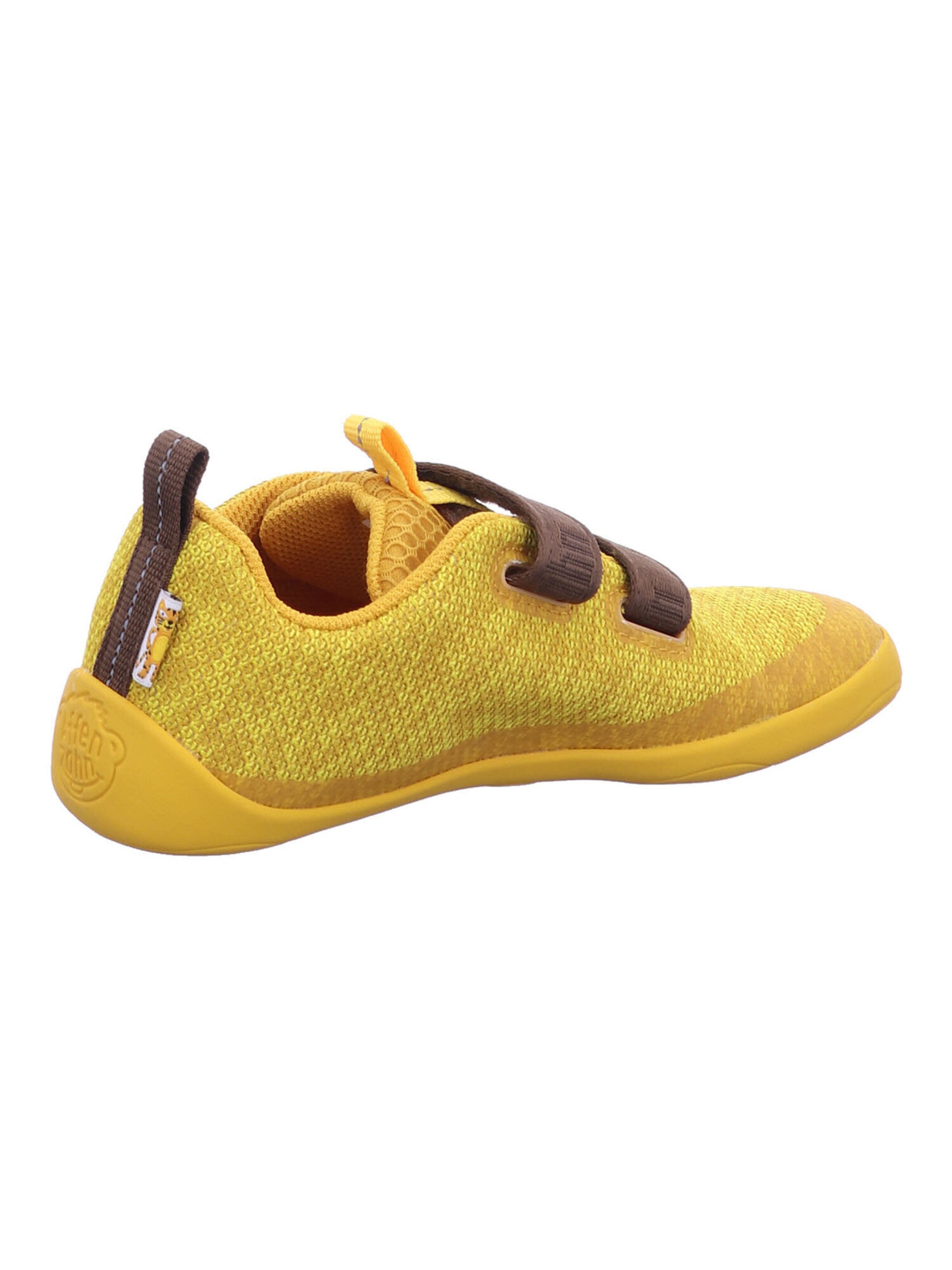 Affenzahn Sneakers 'Happy Tiger' in Yellow