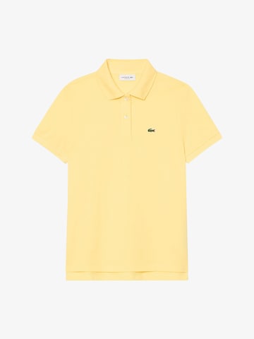 Maglietta di LACOSTE in giallo: frontale