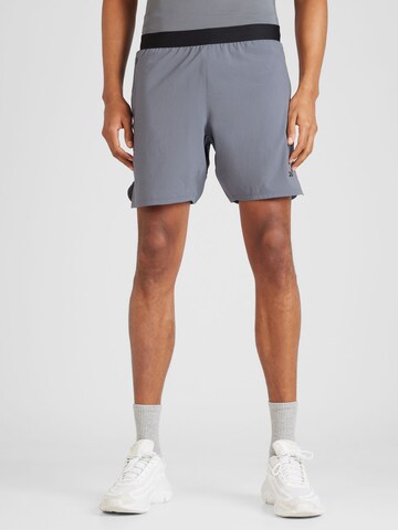 Reebok Regular Workout Pants 'SPEED 3.0' in Grey: front