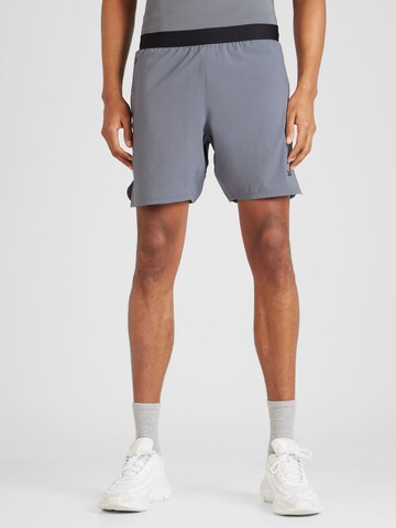 Reebok Regular Sportshorts 'SPEED 3.0' in Grau: Vorderseite