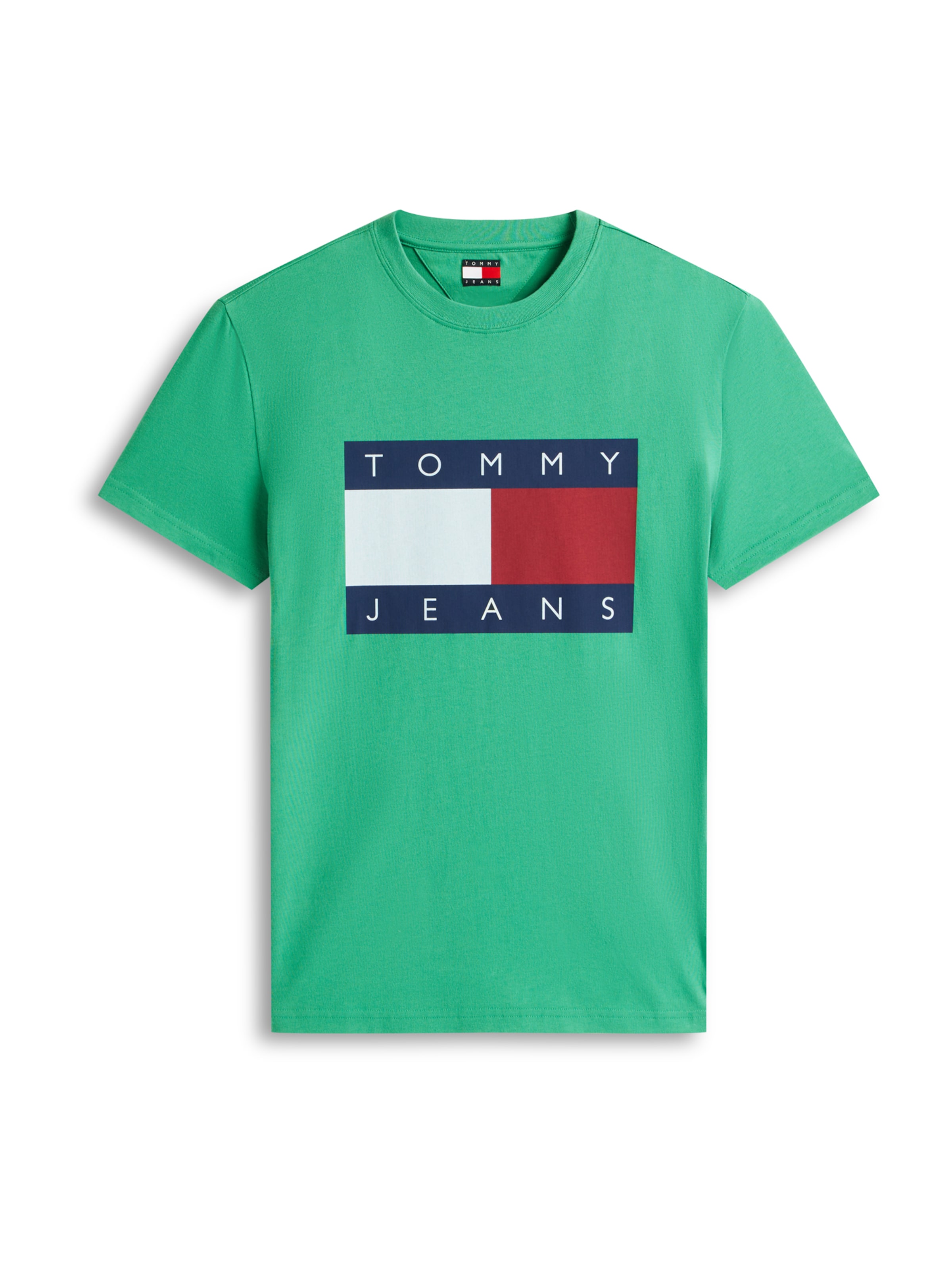 Tommy Jeans T-Shirt in Grün: Vorderseite