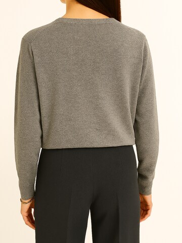 WEARABLE STORIES Pullover 'Ginny' in Grau