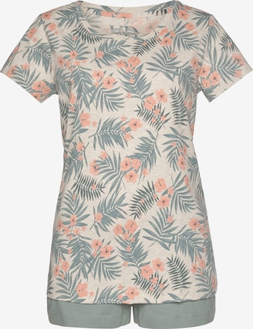 mėlyna LASCANA Pižama su šortais: priekis