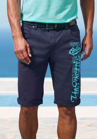 JOHN DEVIN Regular Shorts in Blau