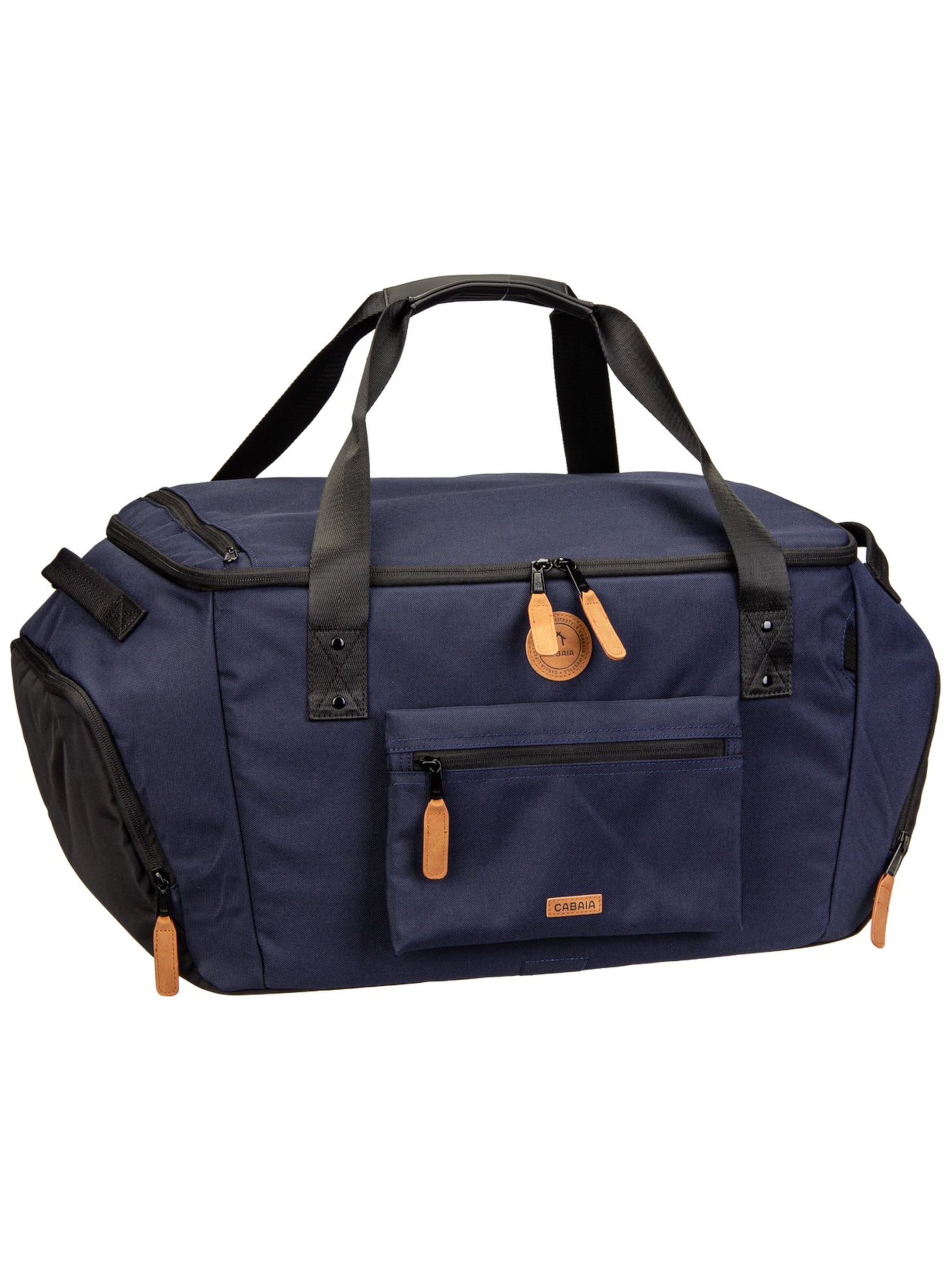 Cabaia Sporttasche ' Duffle Explorer Medium ' in Blau: Vorderseite