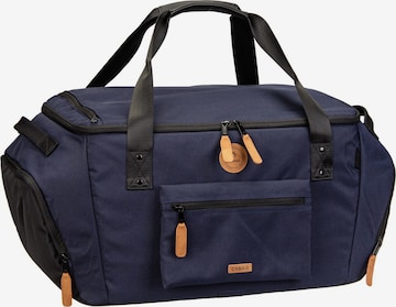 Cabaia Sporttasche ' Duffle Explorer Medium ' in Blau: Vorderseite