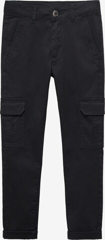 Regular Pantaloni de la MANGO KIDS pe negru: față