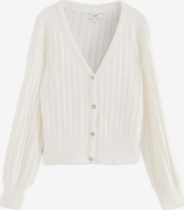 Next Strickjacke in Weiß: Vorderseite