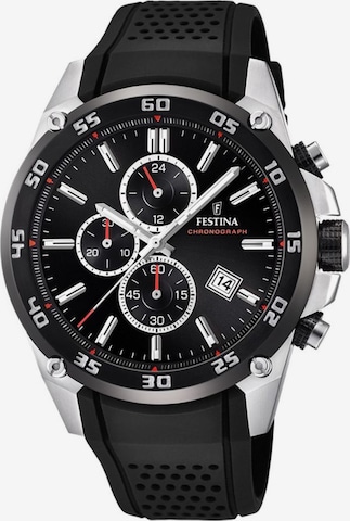 FESTINA Analoguhr 'The Originals' in Schwarz: Vorderseite