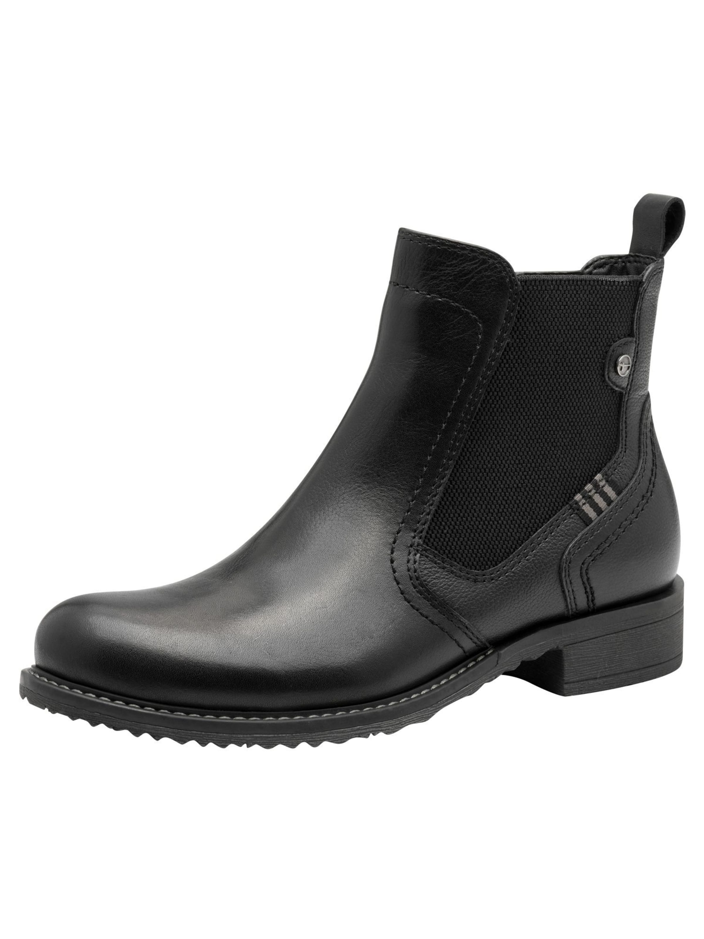 Tamaris - Botas chelsea em preto: frente