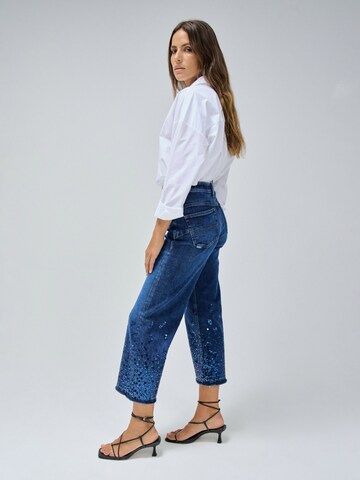 Skinny Jean 'Faith' Salsa Jeans en bleu