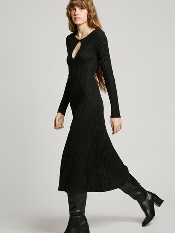 Pepe Jeans Knit dress 'Natasha' in Black