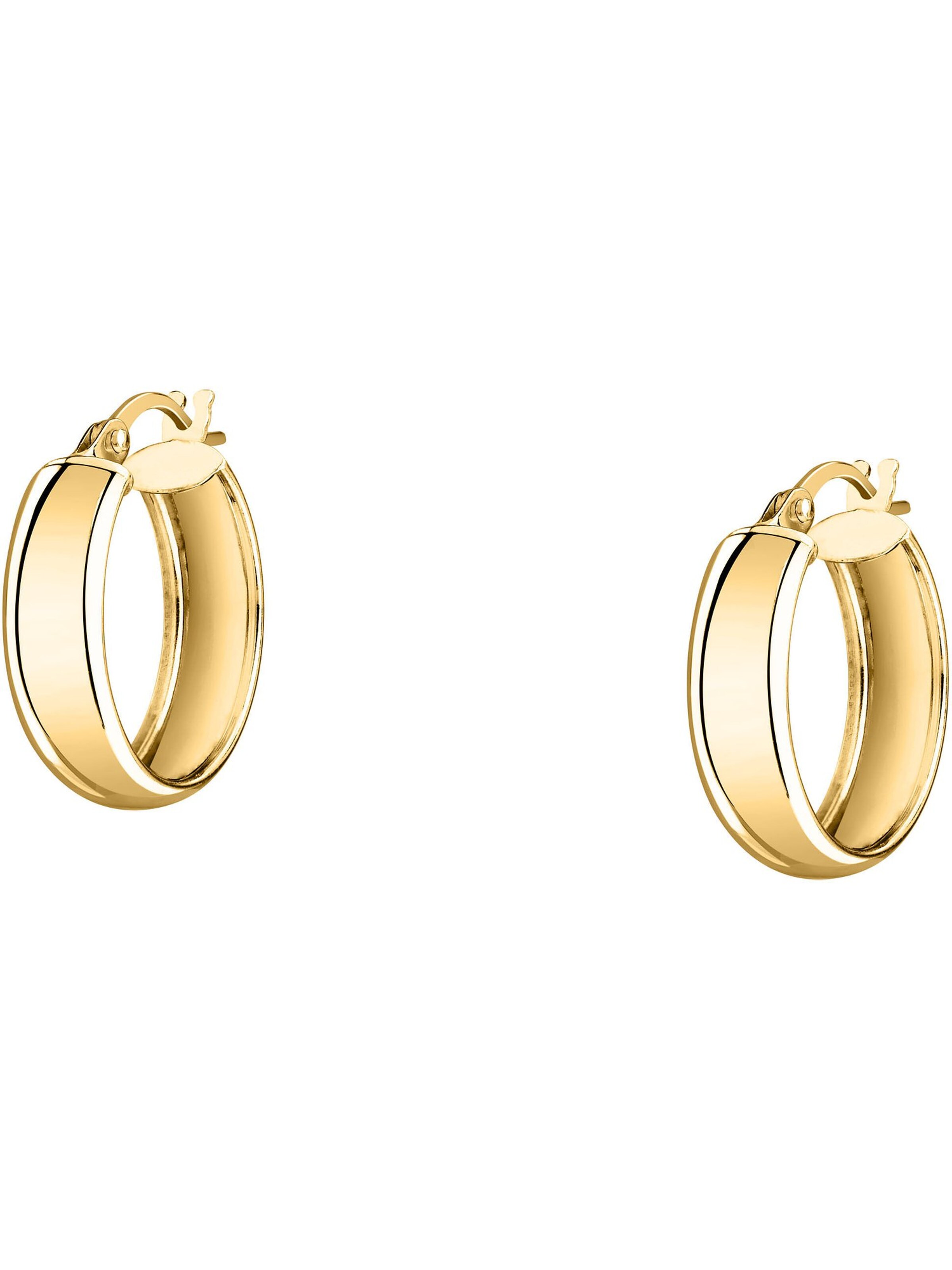 CHRIST Earrings in Yellow: front