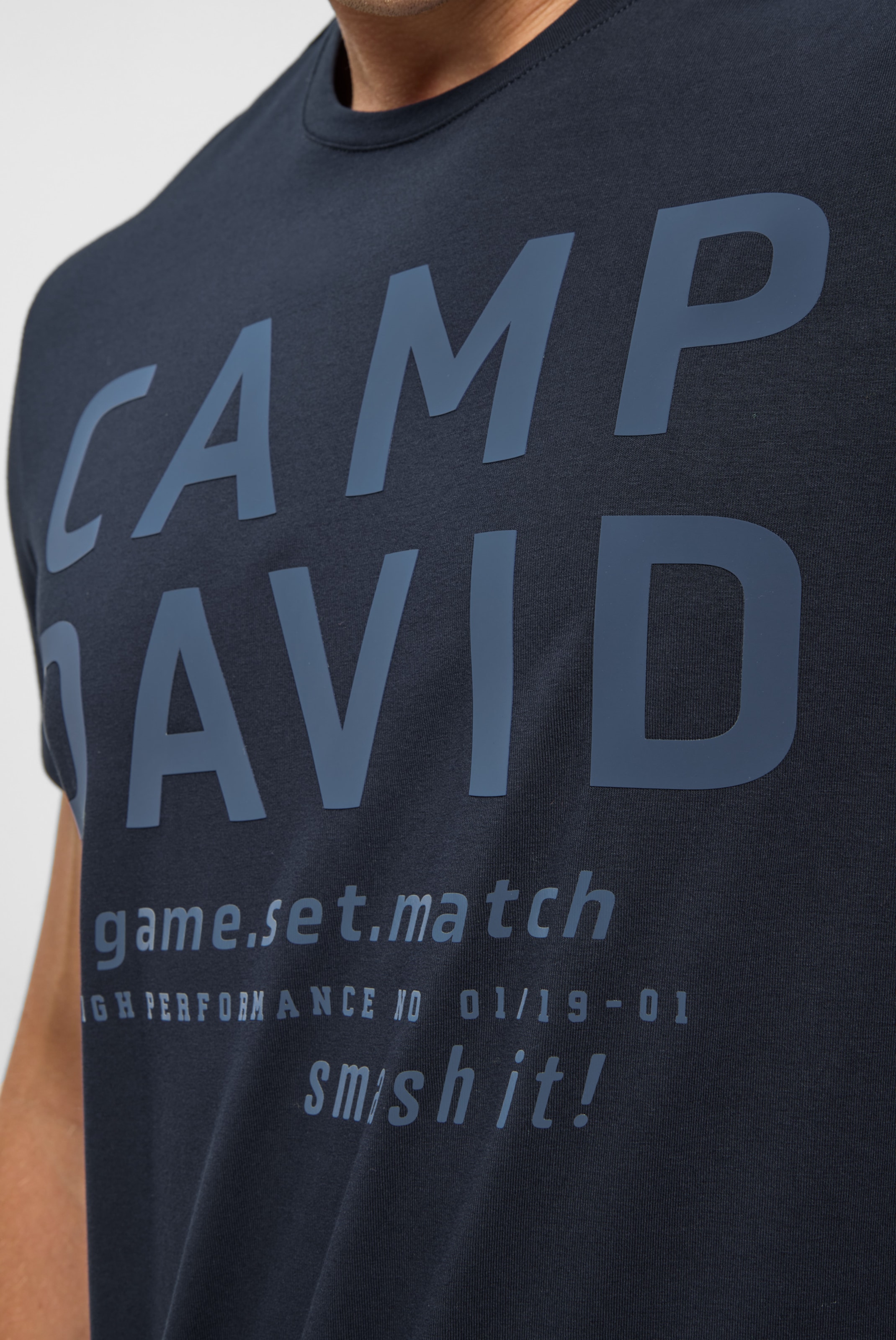 CAMP DAVID Shirt in Marine Blue | ABOUT YOU