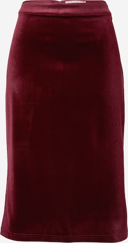 Traffic People Skirt in Red: front