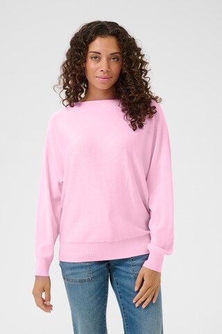 Pull-over 'Annemarie' CULTURE en rose : devant